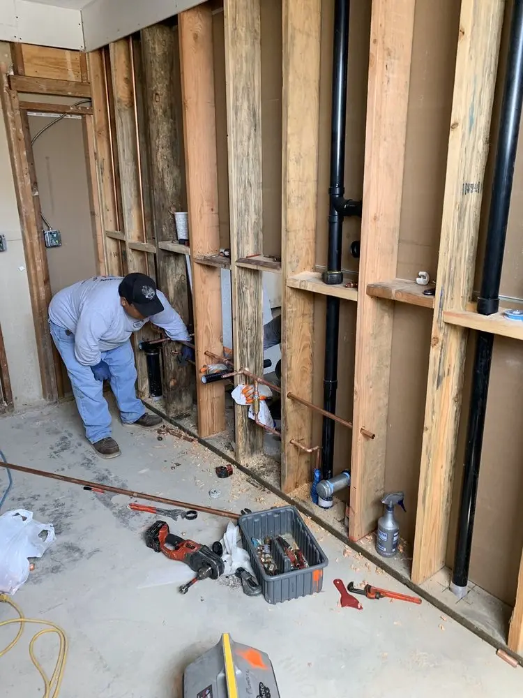 Commercial rough-in plumbing for Water Heater Replacement in Howard Park